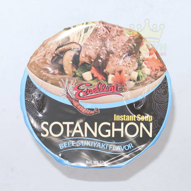 Excellent Sotanghon Beef Sukiyaki Flavor 32g - Crown Supermarket