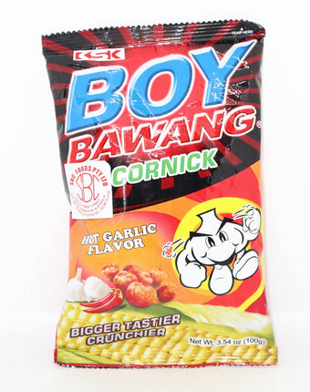 Boy Bawang Cornick Hot Garlic 100g - Crown Supermarket