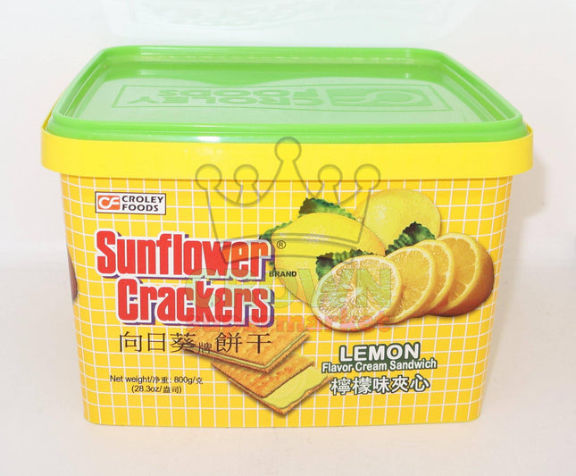 Croley Foods Sunflower Crackers Lemon 800g - Crown Supermarket