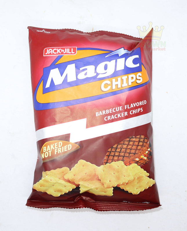 Jack n Jill Magic Chips BBQ Flavored Cracker Chips 100g - Crown Supermarket