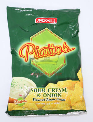 Jack n Jill Piattos Sour Cream & Onion 85g - Crown Supermarket