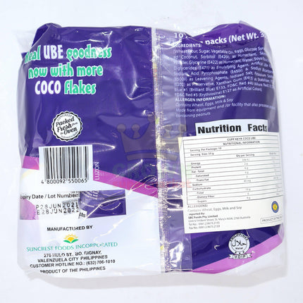 Suncrest Cupp Keyk Coco Ube 10x33g - Crown Supermarket