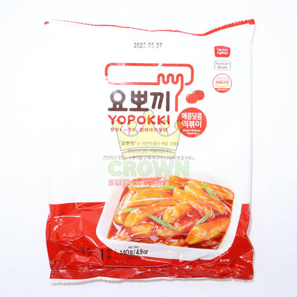 Young Poong Yopokki Sweet & Spicy Topokki packet 140g - Crown Supermarket