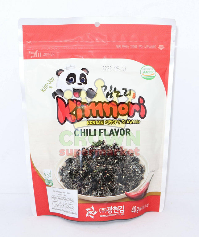 Kim-Joy Kimnori Korean Crispy Seaweed Chili Flavor 40g - Crown Supermarket