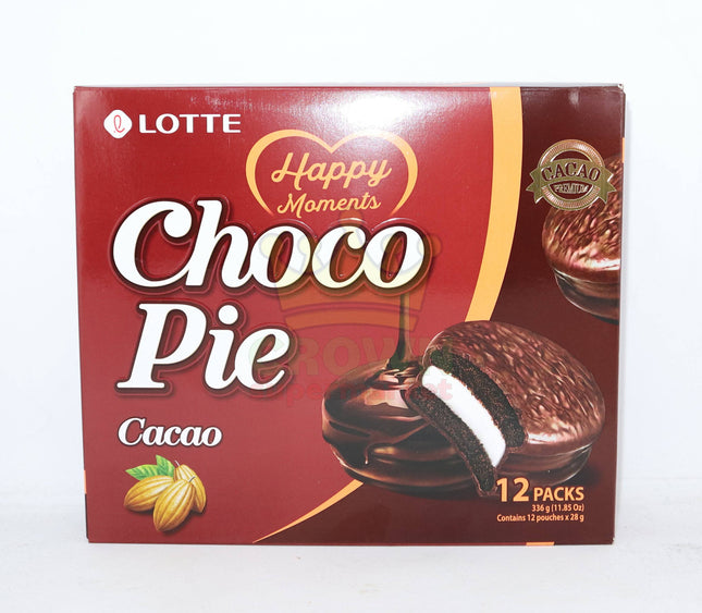 Lotte Choco Pie Cacao 12x28g - Crown Supermarket