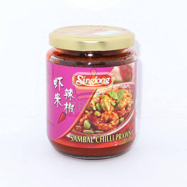 Singlong Sambal Chilli Prawn 230g - Crown Supermarket