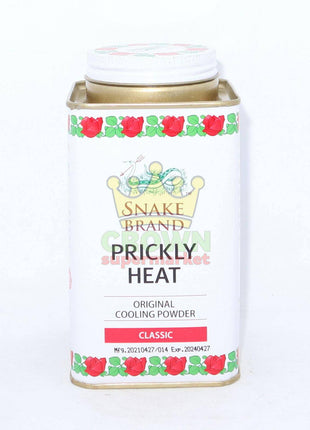 Snake Brand Prickly Heat Cooling Powder 140g - Crown Supermarket