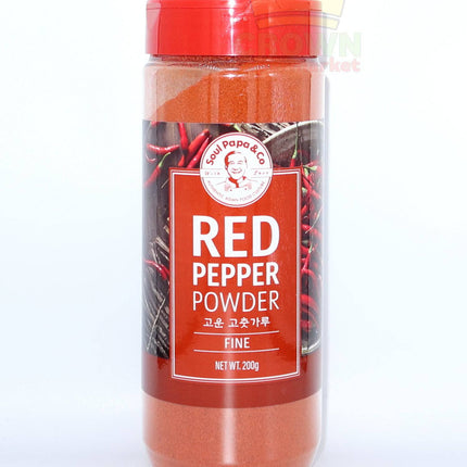 Soul Papa Red Pepper Powder Fine 200g - Crown Supermarket