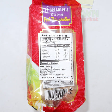 Star Pad Thai Noodles with Seasoning 300g - Crown Supermarket