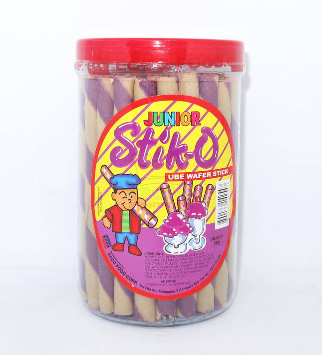 Stik-O Ube Wafer Stick 380g - Crown Supermarket