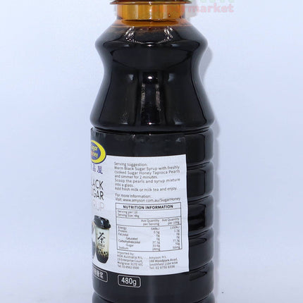 Sugar Honey Black Sugar Syrup 480g - Crown Supermarket