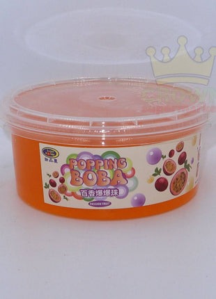 Sugar Honey Popping Boba Passion Fruit 450g - Crown Supermarket