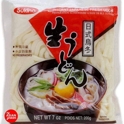 Sukina Udon Without Soup 200g - Crown Supermarket