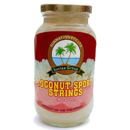 Sunlee Coconut Sport Strings (Macapuno) 340g - Crown Supermarket