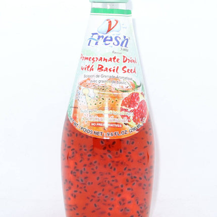 V Fresh Pomegranate Drink with Basil Seed 290ml - Crown Supermarket