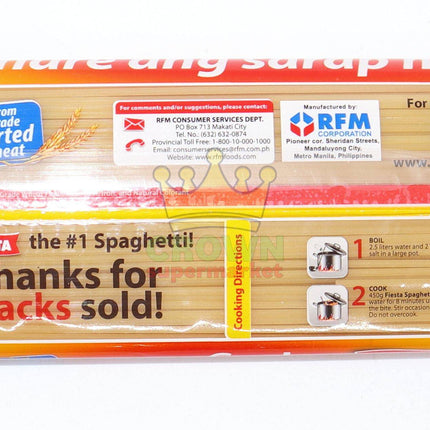 White King Spaghetti 450g - Crown Supermarket