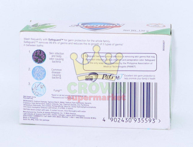 Safeguard Fresh Green with Herbal Extract 130g - Crown Supermarket