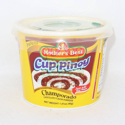 Mother's Best Cup pinoy Champorado 40g - Crown Supermarket