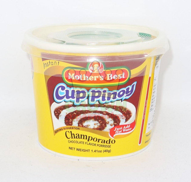 Mother's Best Cup pinoy Champorado 40g - Crown Supermarket
