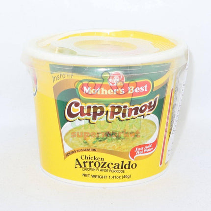 Mother's Best Cup Pinoy Chicken Arrozcaldo 40g - Crown Supermarket
