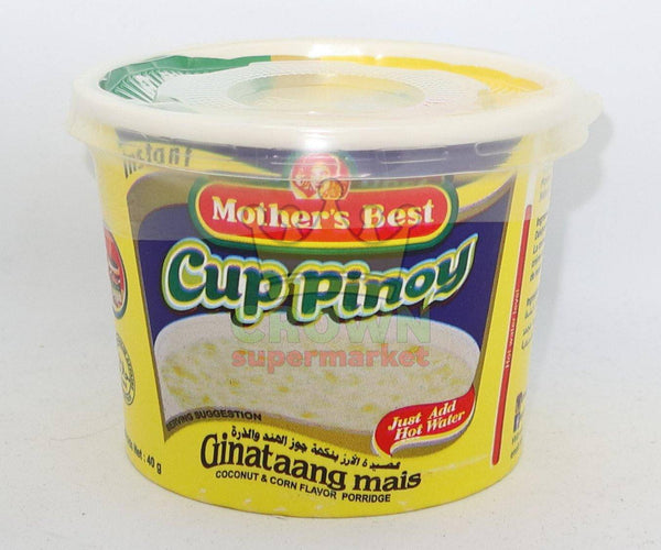 Mother's Best Cup Pinoy - Instant Ginataang Mais - Coconut and