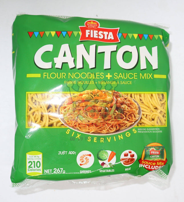 White King Canton Noodles + Sauce Mix 267g - Crown Supermarket
