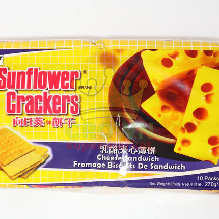 Croley Foods Sunflower Crackers Cheese 270g - Crown Supermarket
