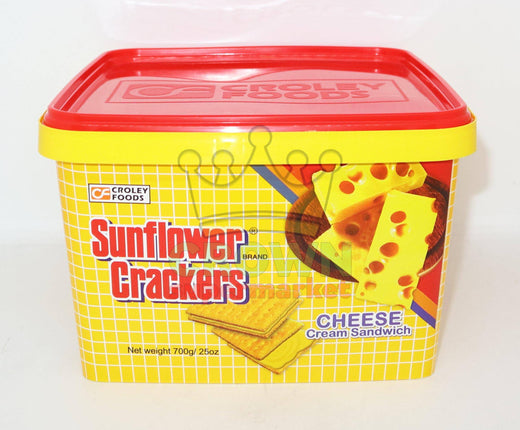 Croley Foods Sunflower Crackers Cheese 700g - Crown Supermarket