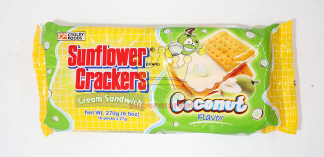 Croley Foods Sunflower Crackers Coconut 270g - Crown Supermarket