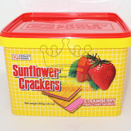 Croley Foods Sunflower Crackers Strawberry 800g - Crown Supermarket