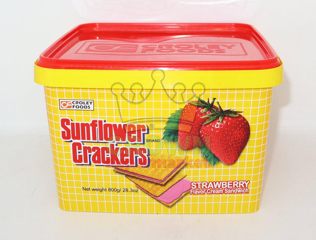 Croley Foods Sunflower Crackers Strawberry 800g - Crown Supermarket