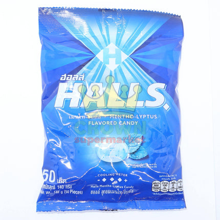 Halls Mentho-Lyptus Candy 140g - Crown Supermarket