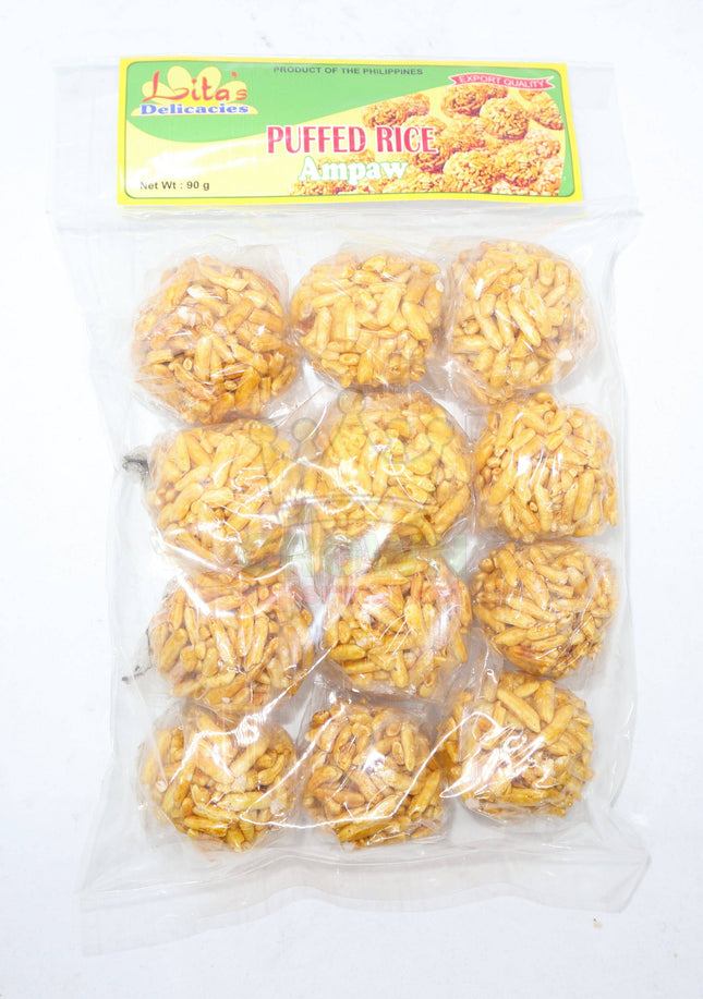 Lita's Delicacies Puffed Rice (Ampaw) 90g - Crown Supermarket