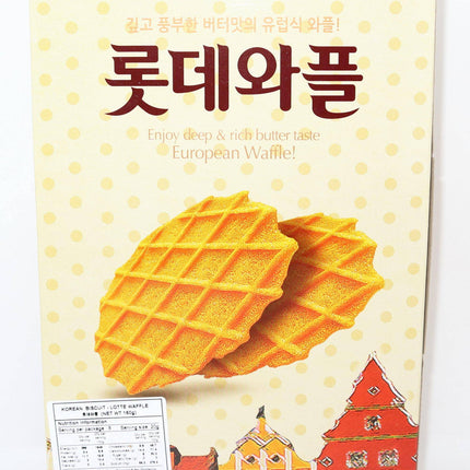Lotte European Waffle 160g - Crown Supermarket