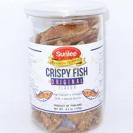 Sunlee Crispy Fish Original 120g - Crown Supermarket