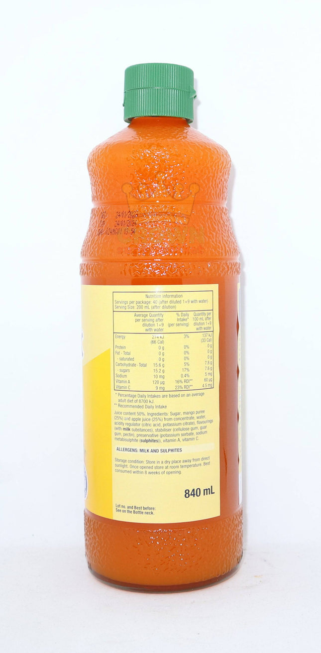 Sunquick Mango Syrup 840ml - Crown Supermarket