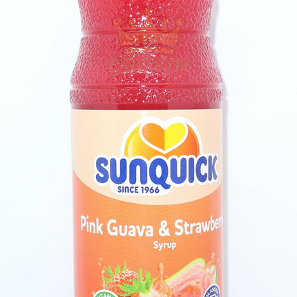 Sunquick Pink Guava & Strawberry Syrup 840ml - Crown Supermarket