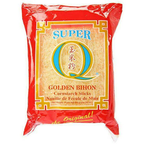 Super Q Golden Bihon (Cornstarch Sticks) 500g - Crown Supermarket