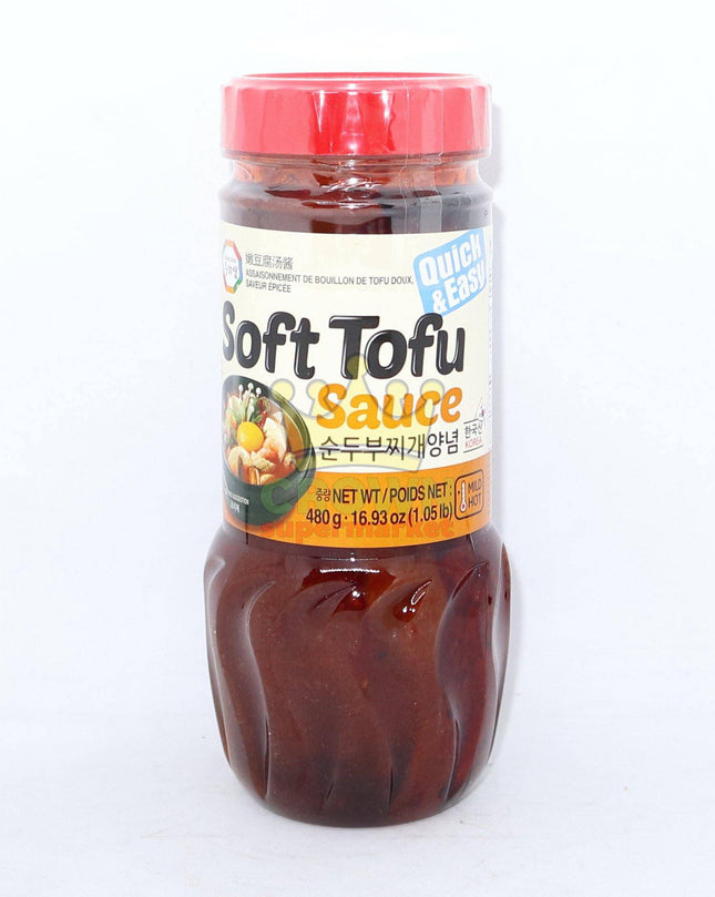 Surasang Soft Tofu Sauce Mild Hot 480g - Crown Supermarket