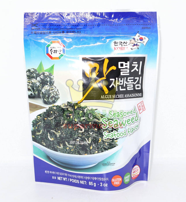 Surasang Seasoned Seaweed Seafood Flavor 85g - Crown Supermarket