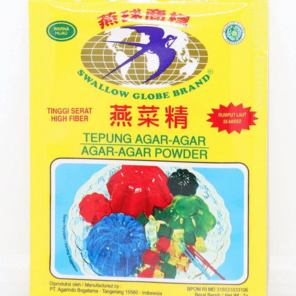 Swallow Globe Agar-Agar Powder Green 7g - Crown Supermarket