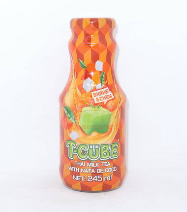 T-Cube Thai Milk Tea with Nata de Coco 245ml - Crown Supermarket