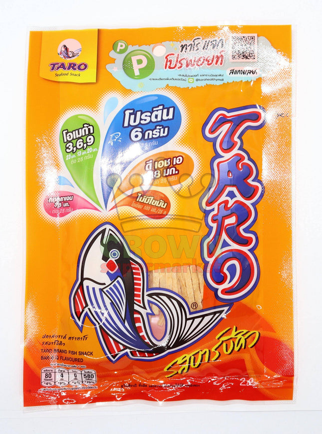 Taro Fish Snack Bar-B-Q Flavoured 25g - Crown Supermarket