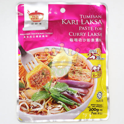 Tean's Curry Laksa Paste (Kari Laksa) 200g - Crown Supermarket