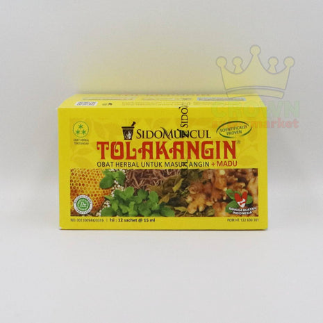 Sidomuncul Tolak Angin (Herbal Drink) 12x15ml - Crown Supermarket