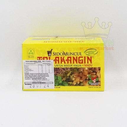 Sidomuncul Tolak Angin (Herbal Drink) 12x15ml - Crown Supermarket
