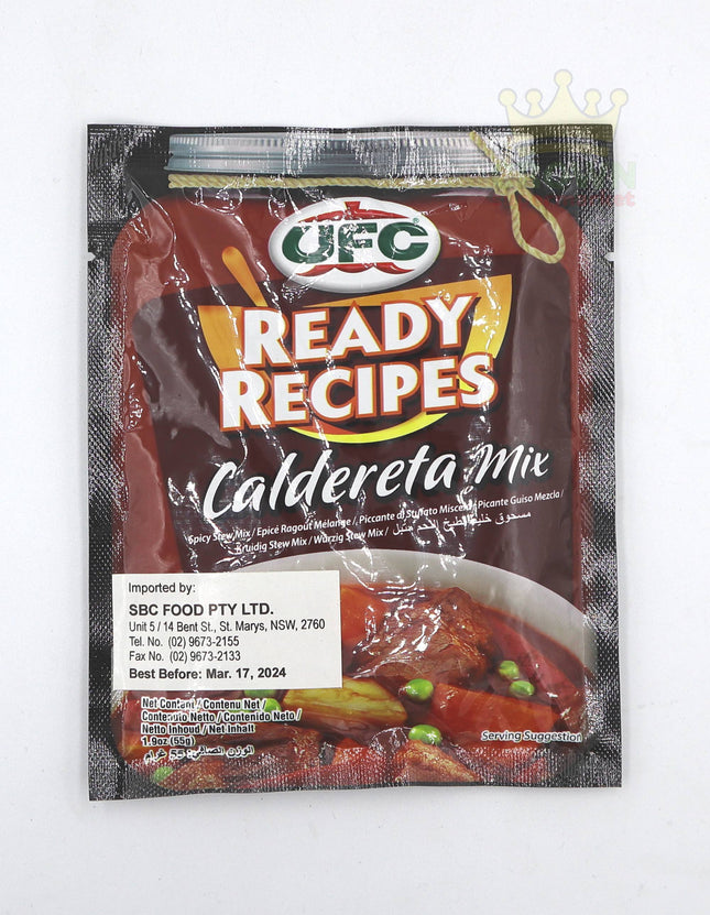 UFC Caldereta Mix 55g - Crown Supermarket