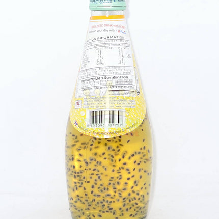 V Fresh Basil Seed Drink With Honey 290ml - Crown Supermarket