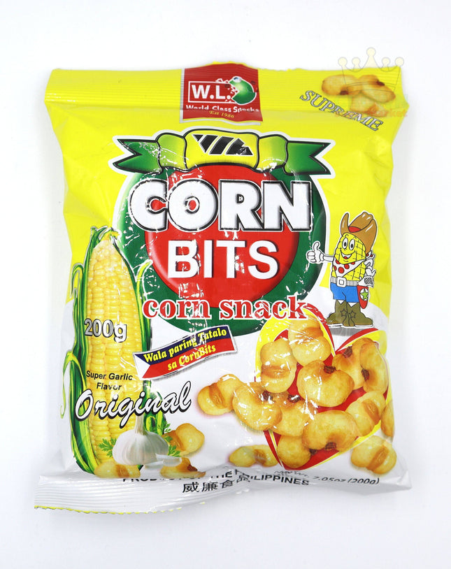 W.L. Corn Bits Corn Snack Original 200g - Crown Supermarket