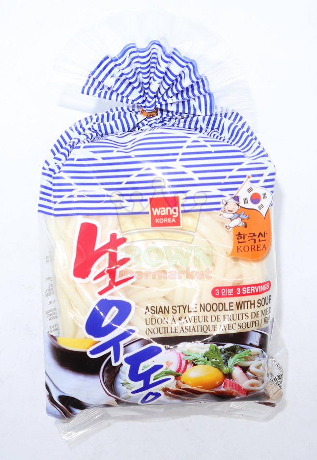 Wang Asian Style Noodle with Soup (UDON) 630g - Crown Supermarket